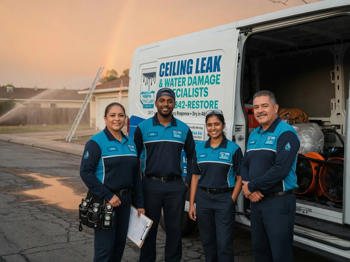Ceiling Leak Cleanup company in Diamond, OR